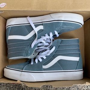Vans Blue Suede Sk8-Hi/ size 8
